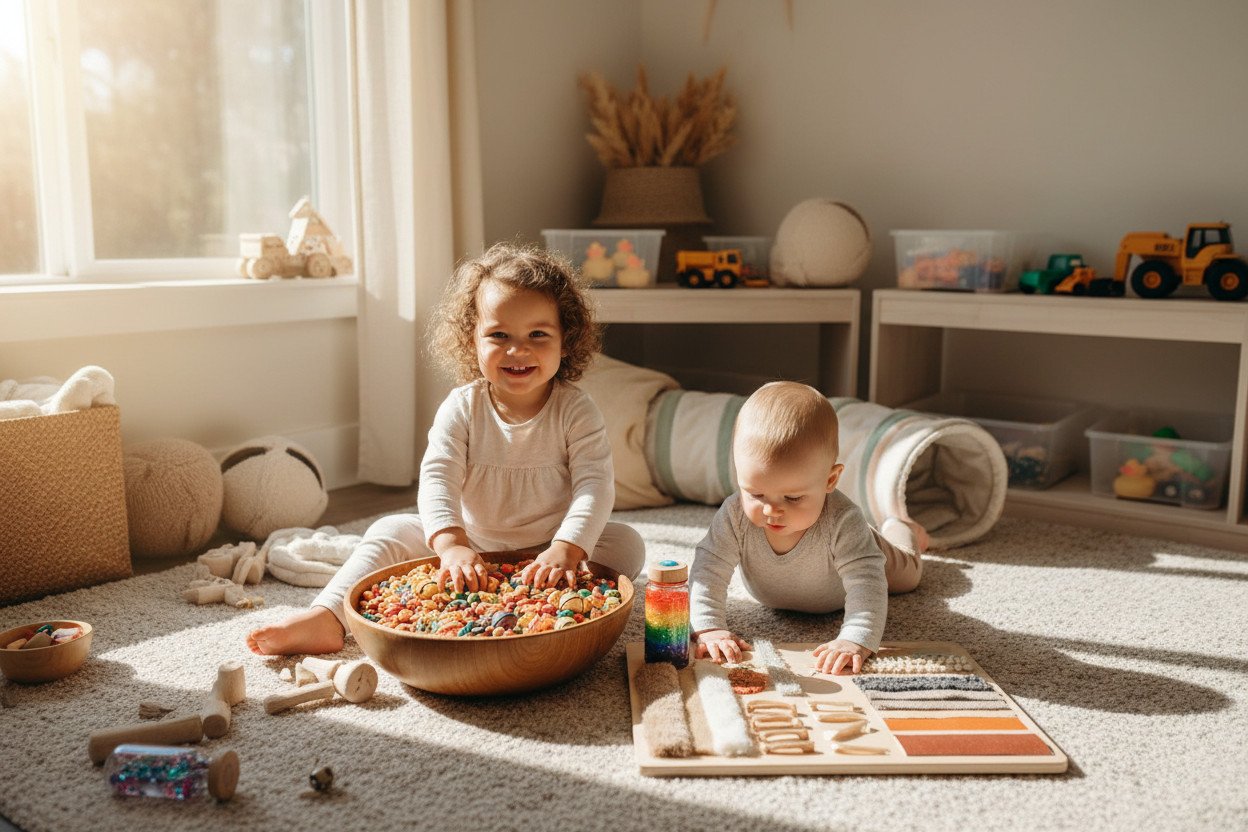 Dlaczego zabawy sensoryczne wspierają rozwój niemowląt i toddlerów
