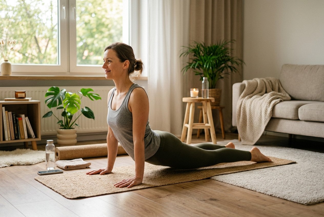 Joga w domu — sekwencja 30-minutowa dla początkujących